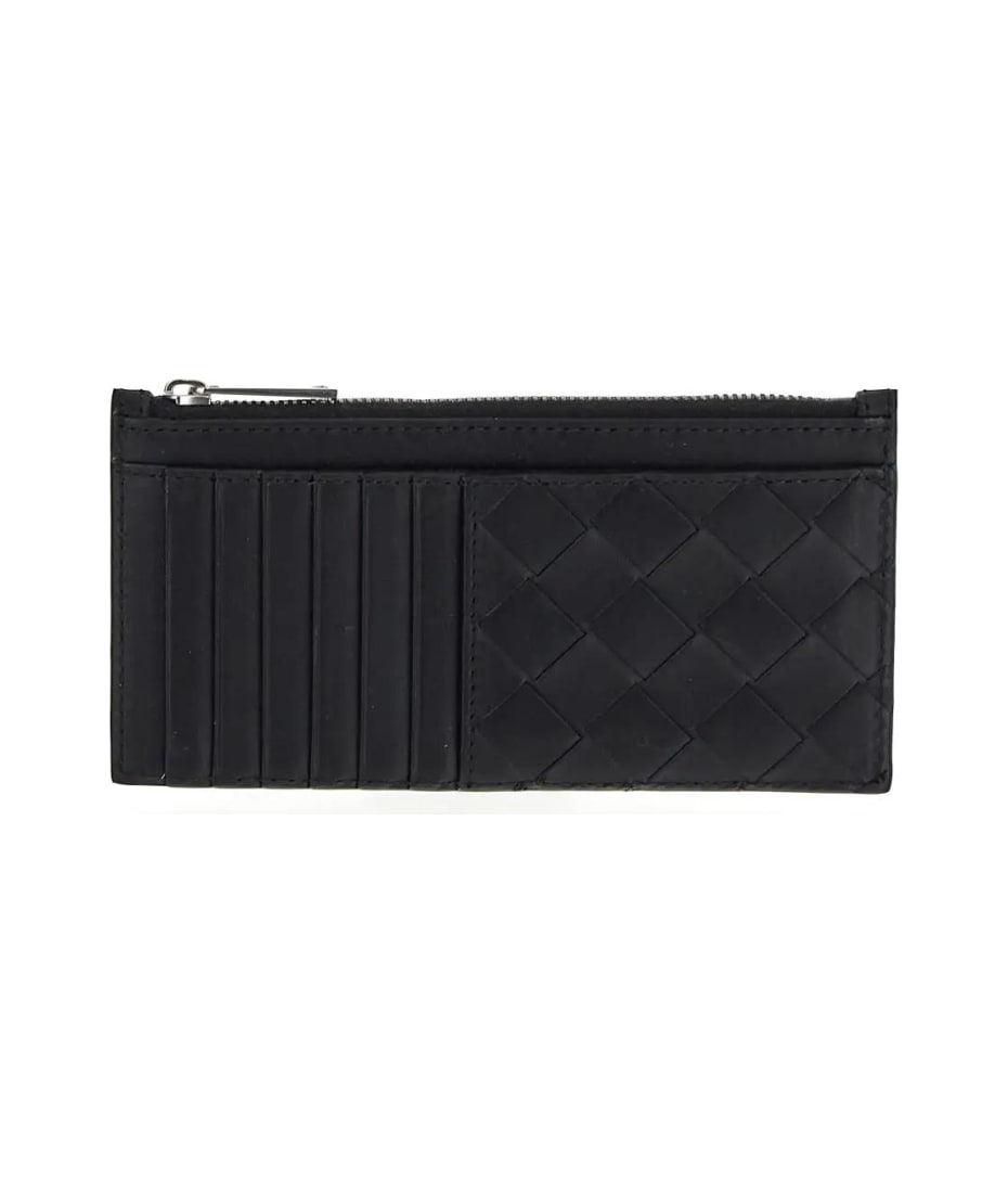 Bottega Veneta Intrecciato Long Zipped Card Case | italist