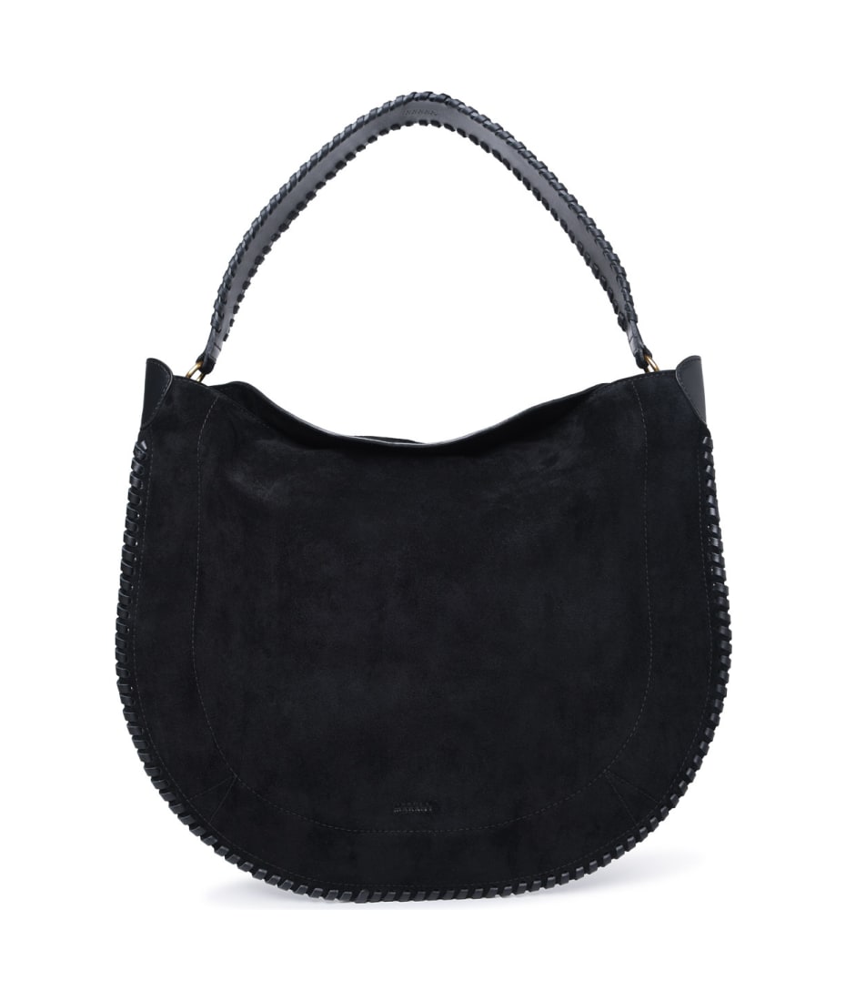 Isabel Marant 'oskan' Black Leather Bag - Black