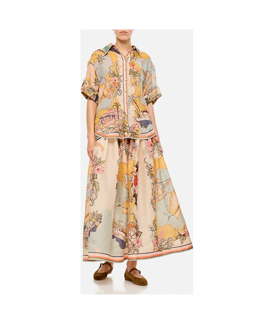 Zimmermann Tallow Relaxed Shirt | italist