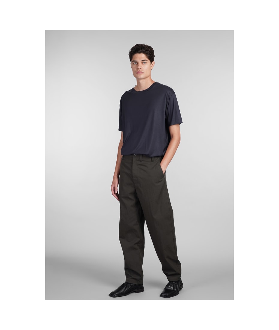 Lemaire T-shirt In Blue Silk | italist