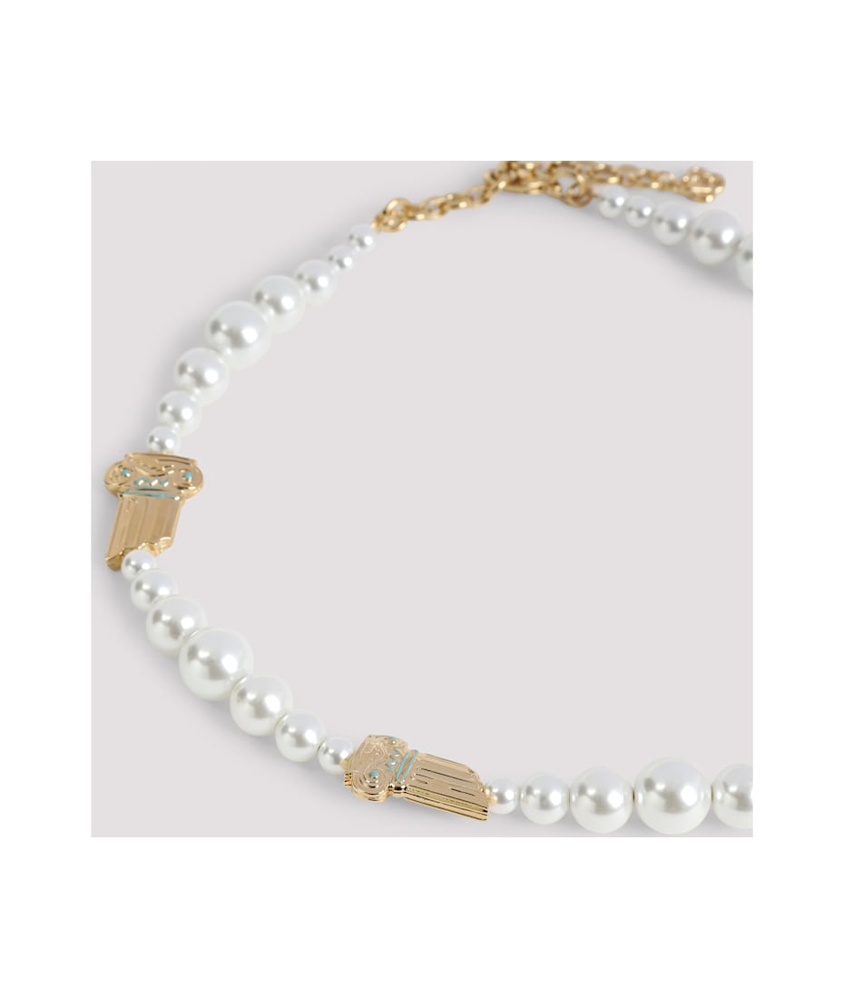 ネックレス・ペンダント Casablanca GRADIENT PEARL COLUMN NECKLACE Casablanca Gradient Pearl Column Necklace | italist, ALWAYS
