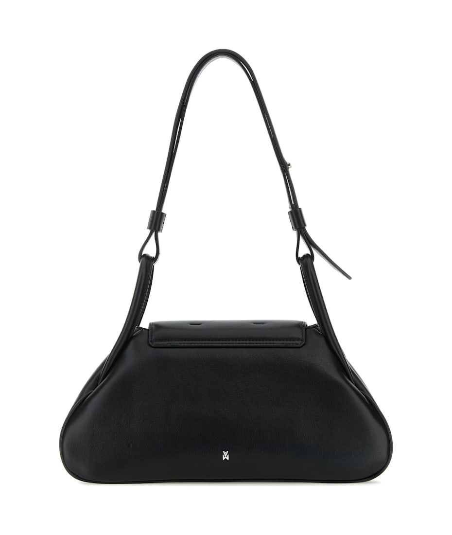 トートバッグ AMINA MUADDI Gemini Small Nappa Black Silver Ha 12B357603GEM_GEMINI_SMALL_NAPP