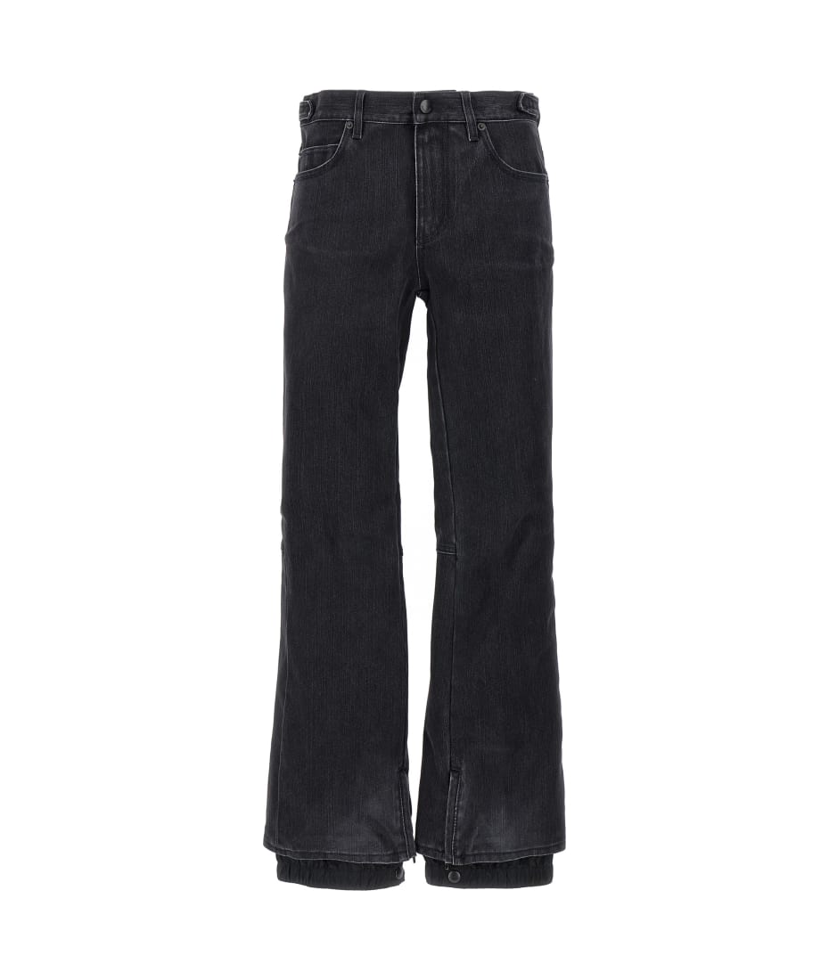 デニム・ジーパン BALENCIAGA 'Ski' jeans Black  777211TPW59 Balenciaga Skiwear - Ski Jeans | Saks Fifth Avenue