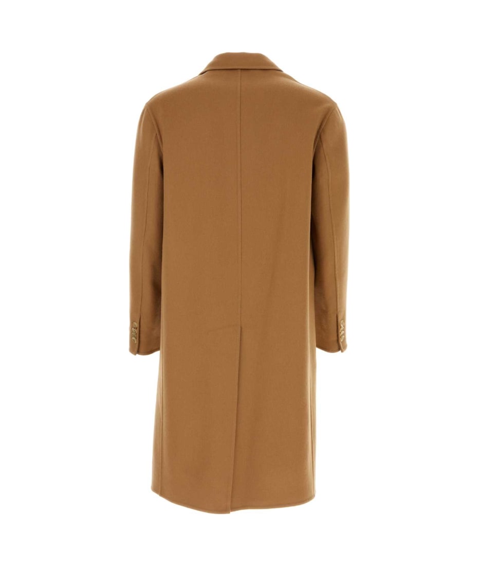 Gucci Camel Wool Blend Coat | italist