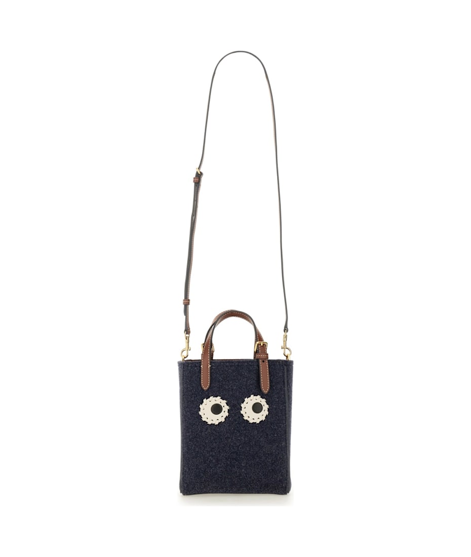【関税&送料込】Anya Hindmarch Mini Eyes Tote Bag Mini Raffia Cross-body Tote Bag with Eyes | Anya Hindmarch US