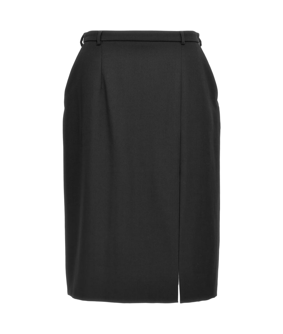 スカート DOLCE & GABBANA Slit skirt Black F4CXHTFU28J Dolce & Gabbana Slit Skirt | italist