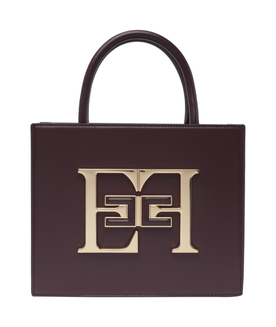 【完売必至♡】ELISABETTAFRANCHI バッグ ロゴ入り Elisabetta Franchi Logo Handbag | italist