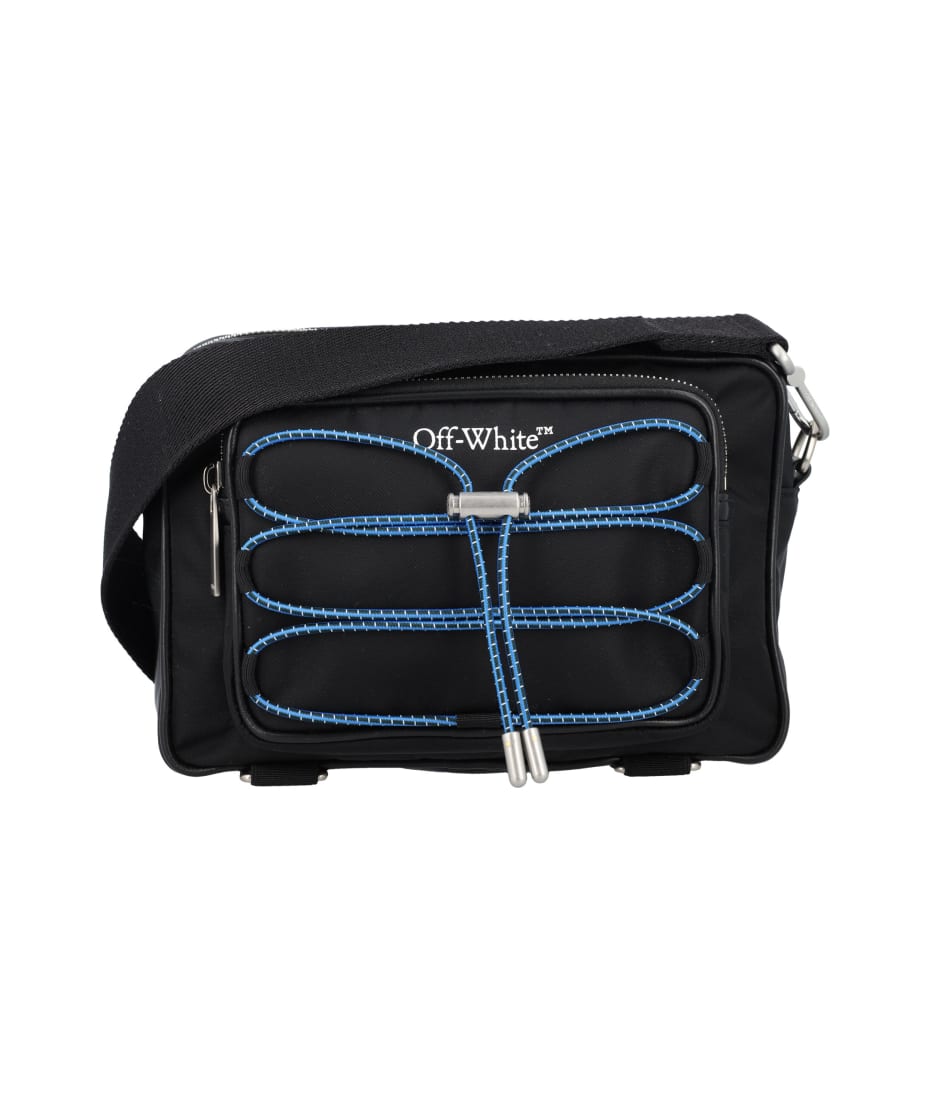 OFF-WHITE Courrier Camera Bag in Black