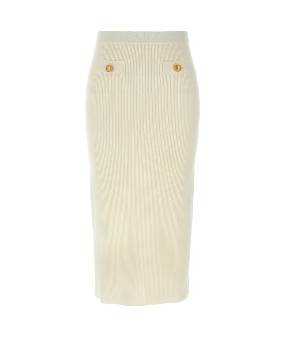 スカート ALESSANDRA RICH SS25 Midi skirt (FABX4047K4514 0001) Alessandra Rich Midi Skirt | italist
