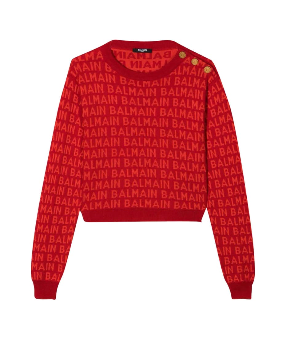 Balmain Red Shirt Girl - C