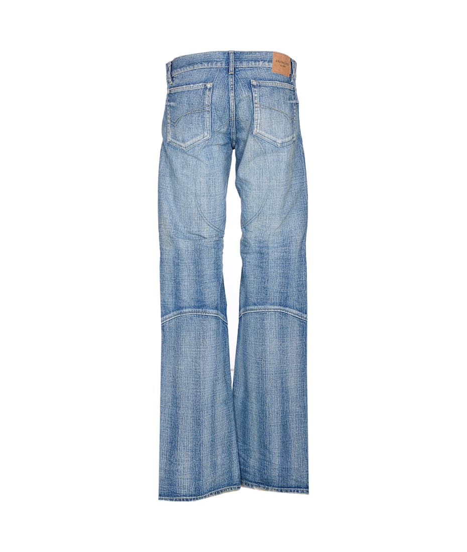 バレンシアガ Balenciaga Fitted Low Waist Jeans Women's Fitted Low-waist Pants in Black | Balenciaga US