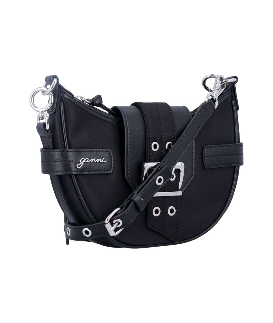 Ganni Bucky Nylon Small Bag | italist