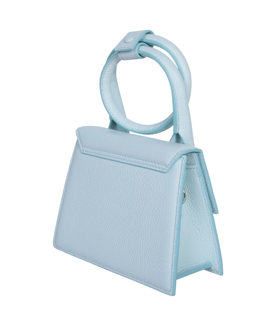 JACQUEMUS Le Chiquito Noeud Bag in Blue