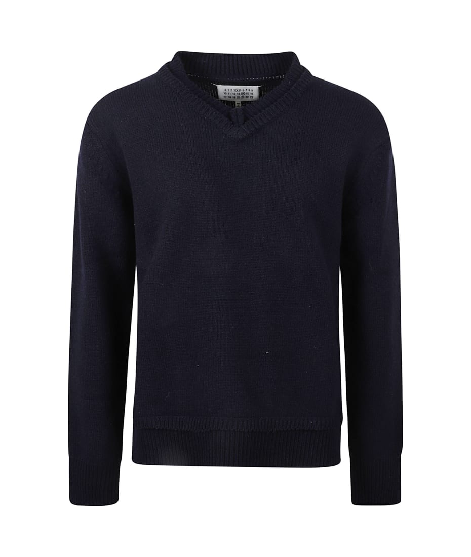 Margiela elbow clearance patch sweatshirt