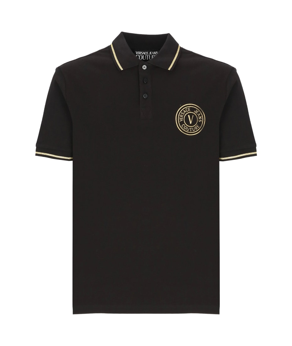 【送料&関税込】Versace Slim Fit Polo Shirt Versace Slim Fit Polo Shirt | italist