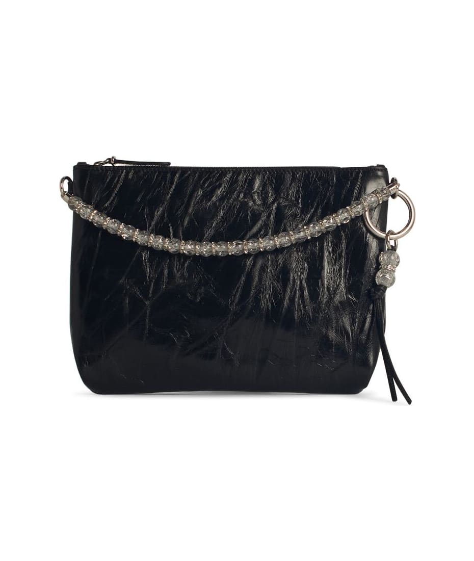 トートバッグ Jimmy Choo Callie' Black Leather Bag Jimmy Choo 'callie' Black Leather Bag | italist