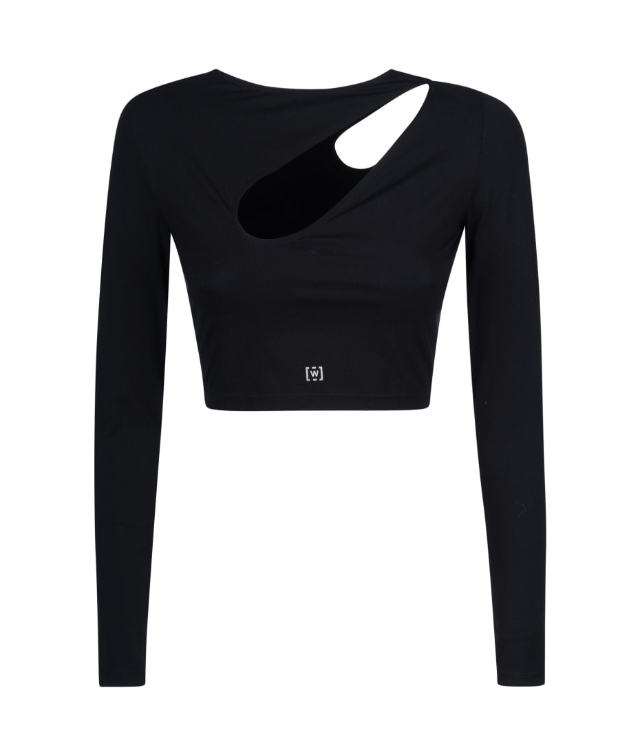 Wolford Warm Up Long Sleeves Top - Black