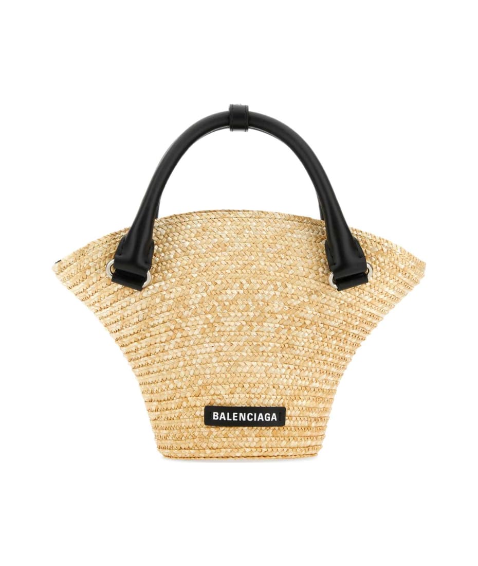 ハンドバッグ Balenciaga Straw Mini Beach Handbag Balenciaga Straw Mini Beach Handbag | italist