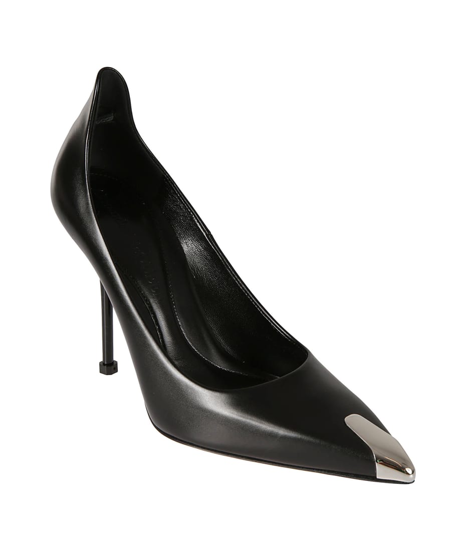 Alexander McQueen Metal Toe Pumps | italist