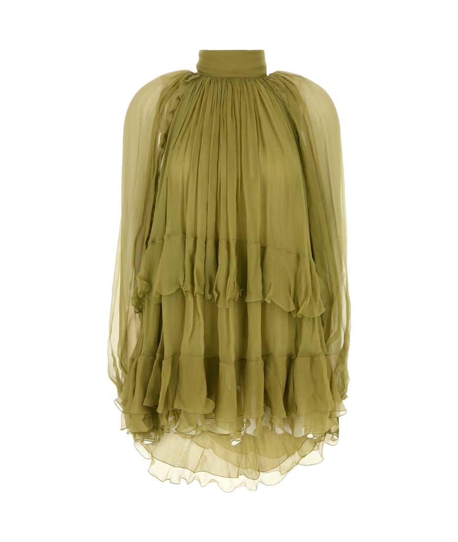 green emerald velvet dress GREEN MUSLIN FLORAL DRESS