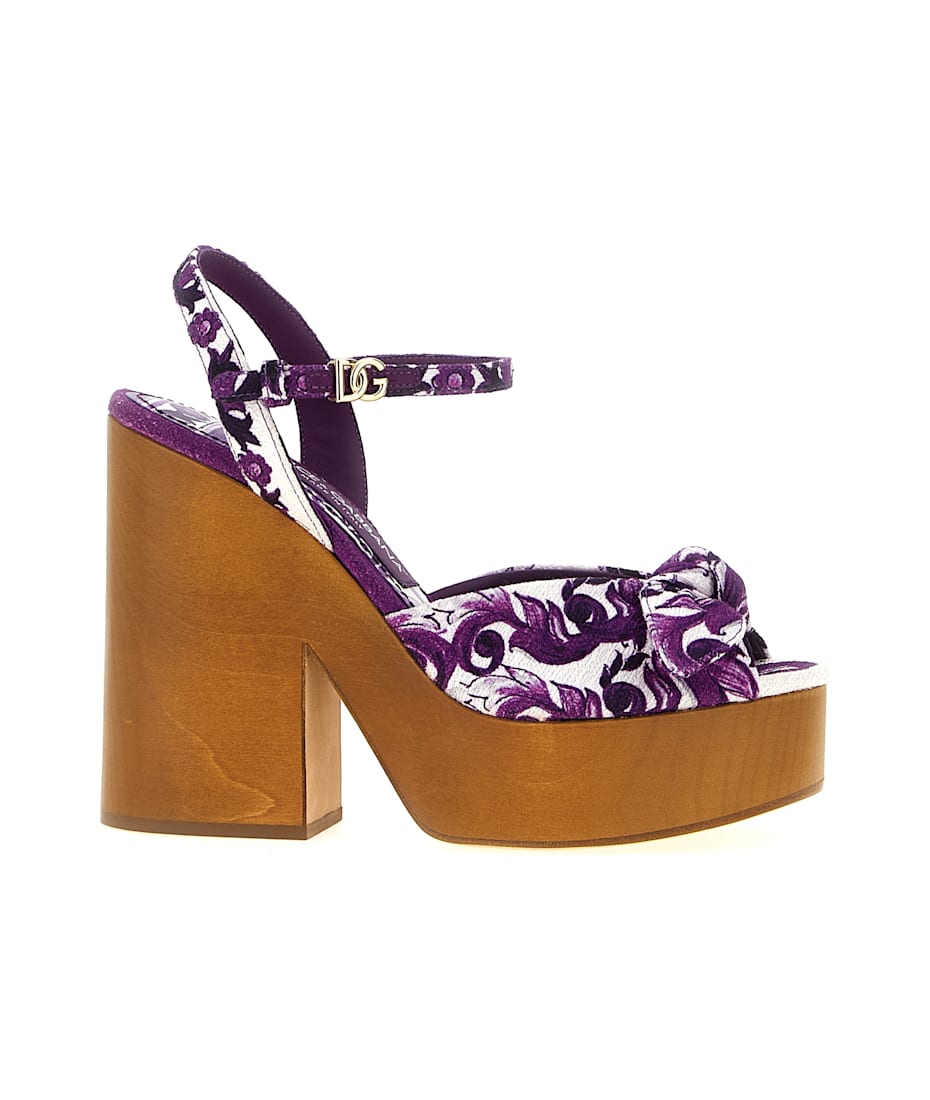 Dolce & Gabbana 'maiolica' Sandals | italist