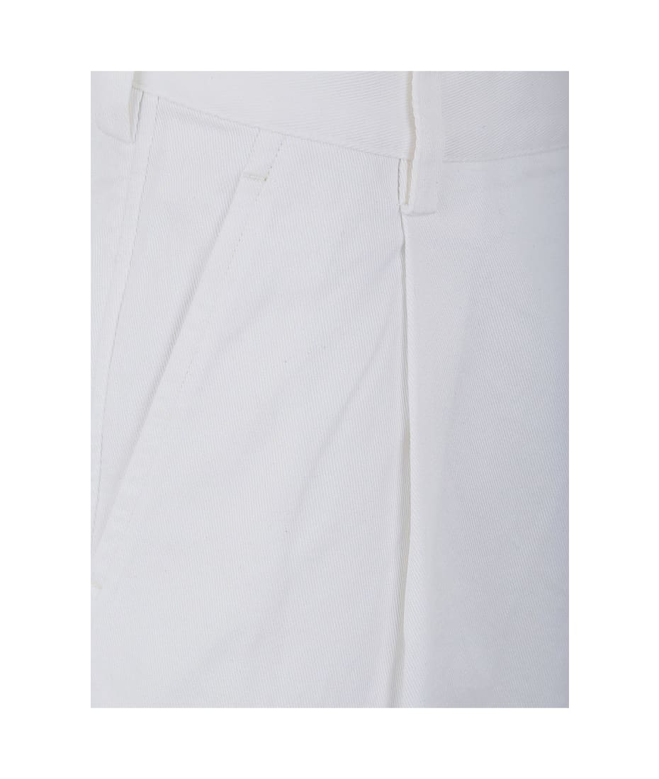Sofie d'Hoore Double Darted Pants With Button - Coconut