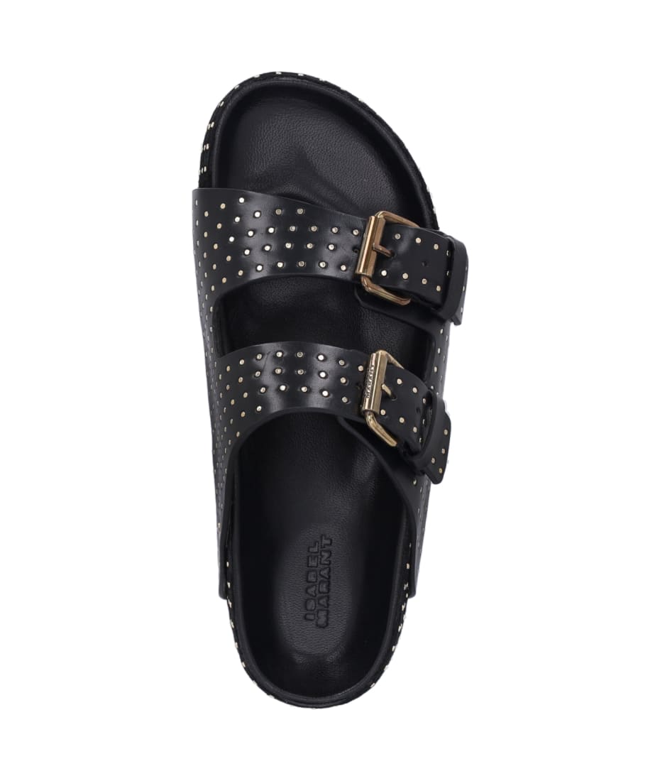サンダル・ミュール Isabel Marant SLIPPER (SD0118FAB3B02S 50CO) Isabel Marant Embellished Slip-on Sandals | italist, ALWAYS