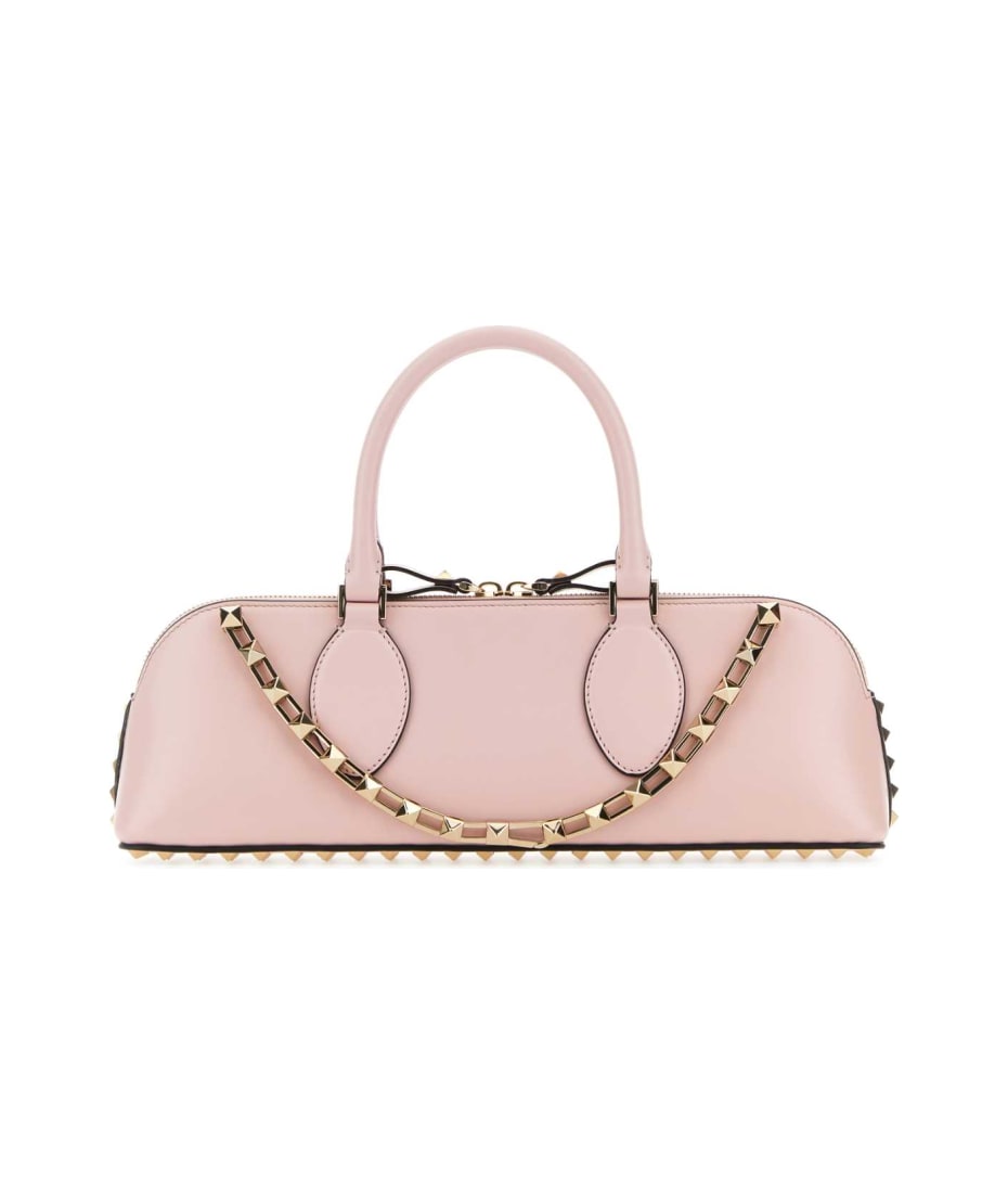 アクセサリーその他 VALENTINO GARAVANI Woman Jewel Blush Pink 7W2J0X53VSH P45 Valentino Garavani Rockstud Wallet on Chain - Pink