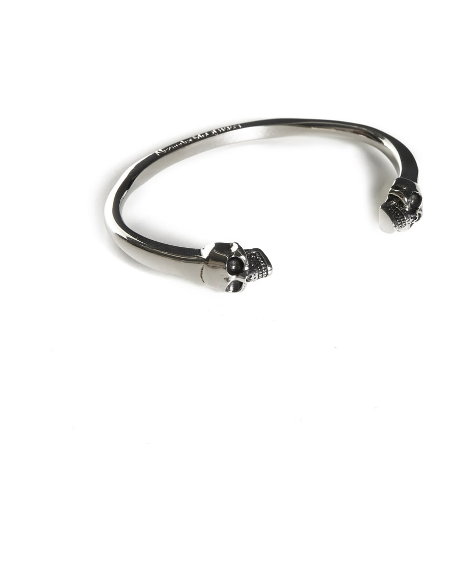 Alexander McQueen Twin Skull Bracelet | italist