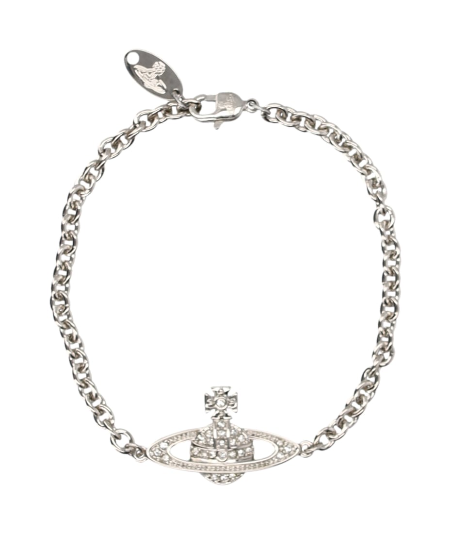 Vivienne Westwood MAN MINI BAS RELIEF ブレスレット Vivienne Westwood Man. Mini Bas Relief Chain Bracelet