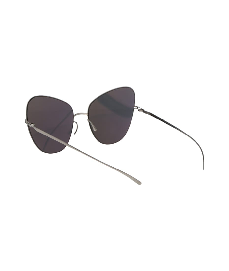 サングラス Mykita SS25 Unisex SUNGLASSES (MMESSE018 187 SILVER) Mykita Silver Sunglasses | FREE Shipping - Go-Optic.com