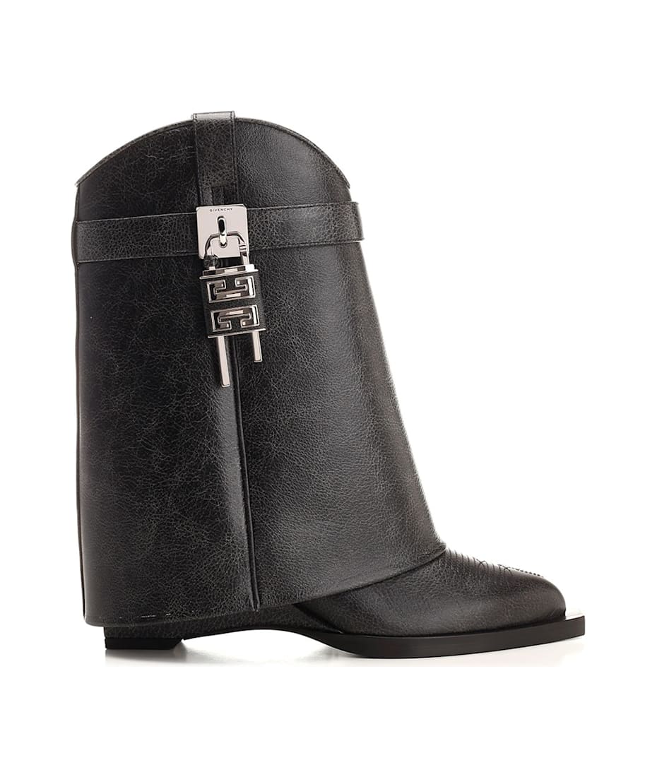 Givenchy 'shark Lock Cowboy' Ankle Boots | italist