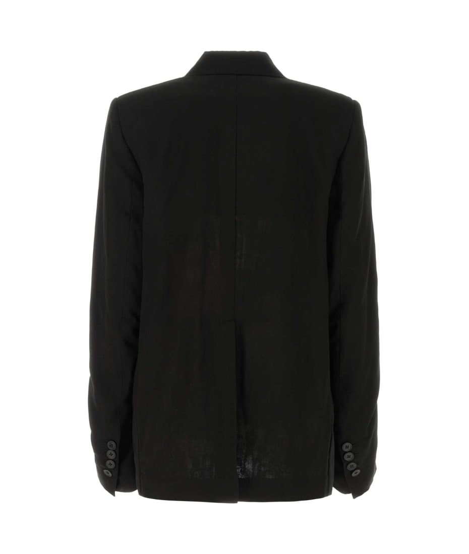 ジャケット ANN DEMEULEMEESTER Black Cotton Renske Blazer Ann Demeulemeester Black Cotton Renske Blazer | italist