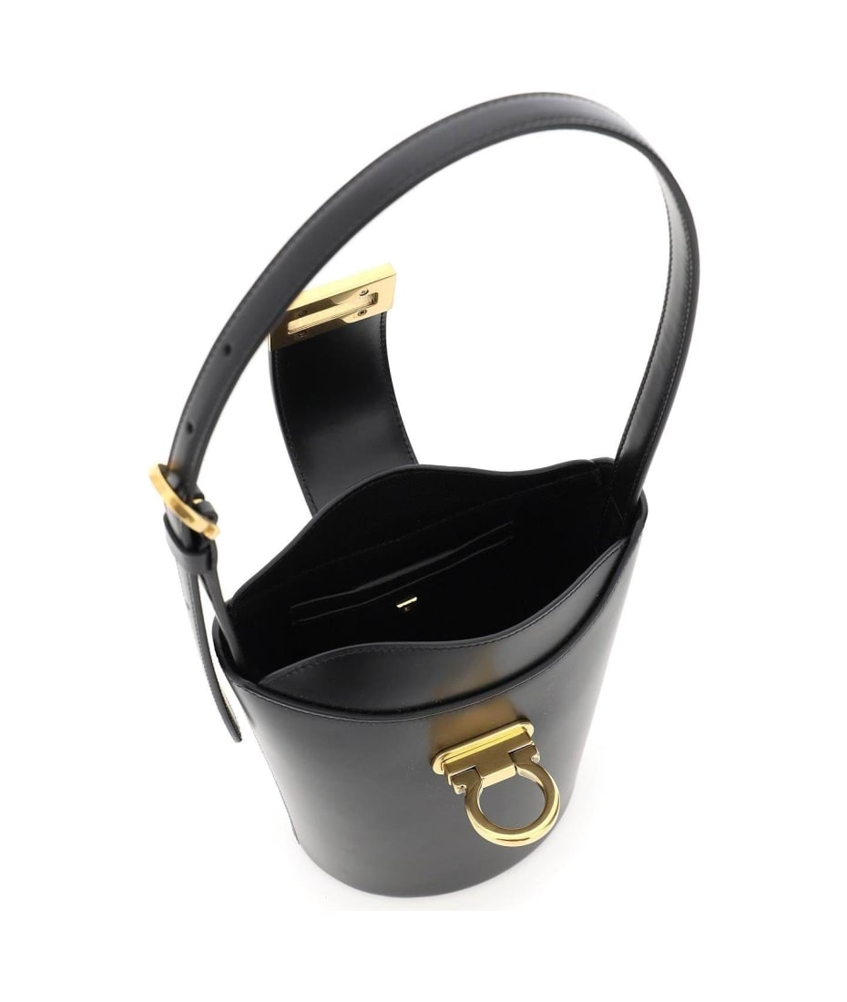 Ferragamo Trifolio Small Bucket Bag