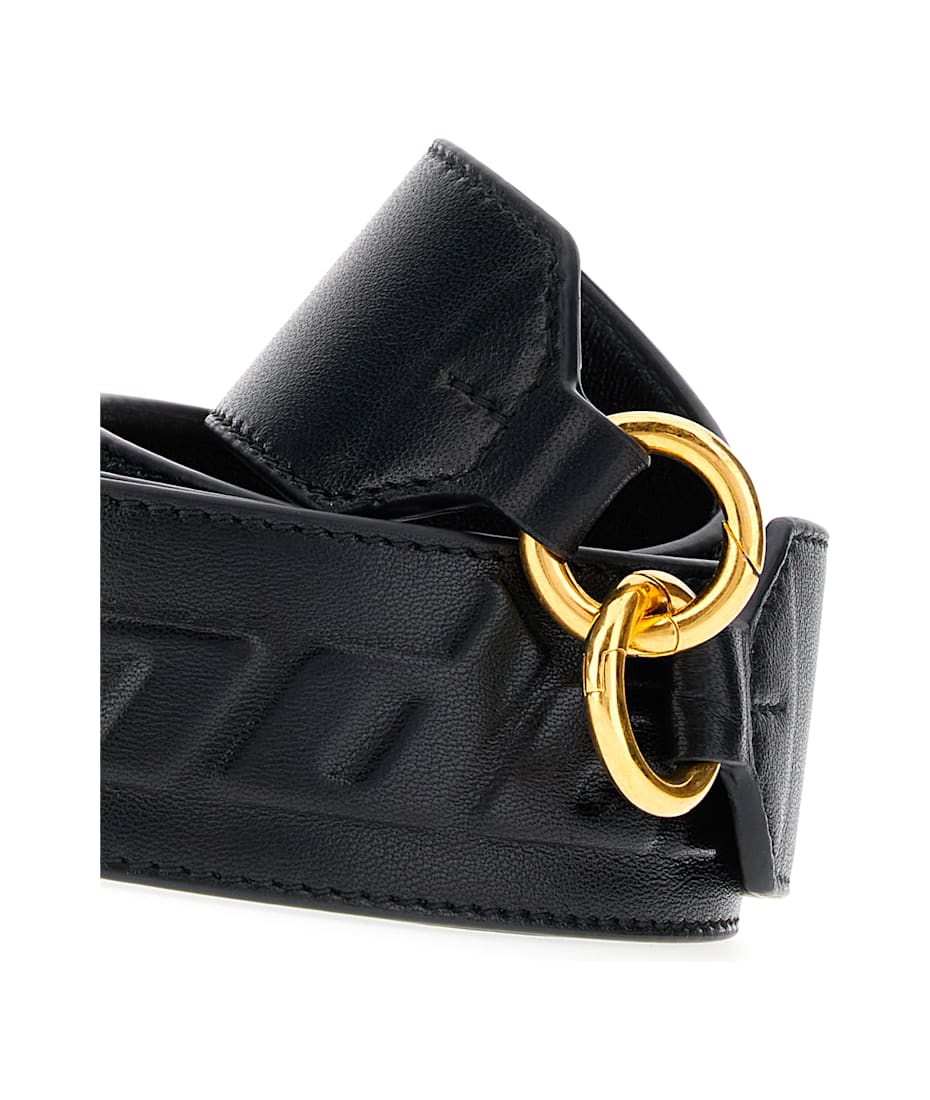 Jil Sander Black Leather Bag Shoulder Strap | italist