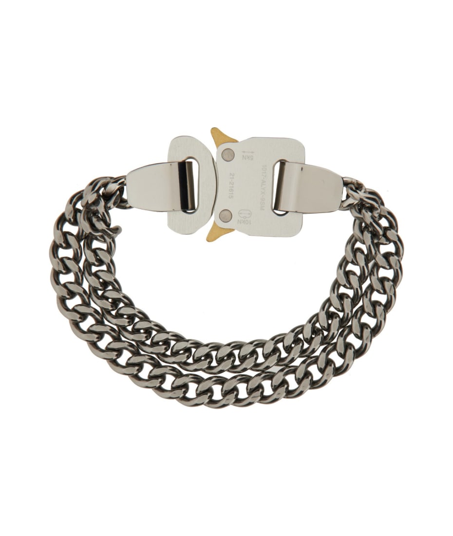 1017 ALYX 9SM 2x Chain Buckle Bracelet | italist