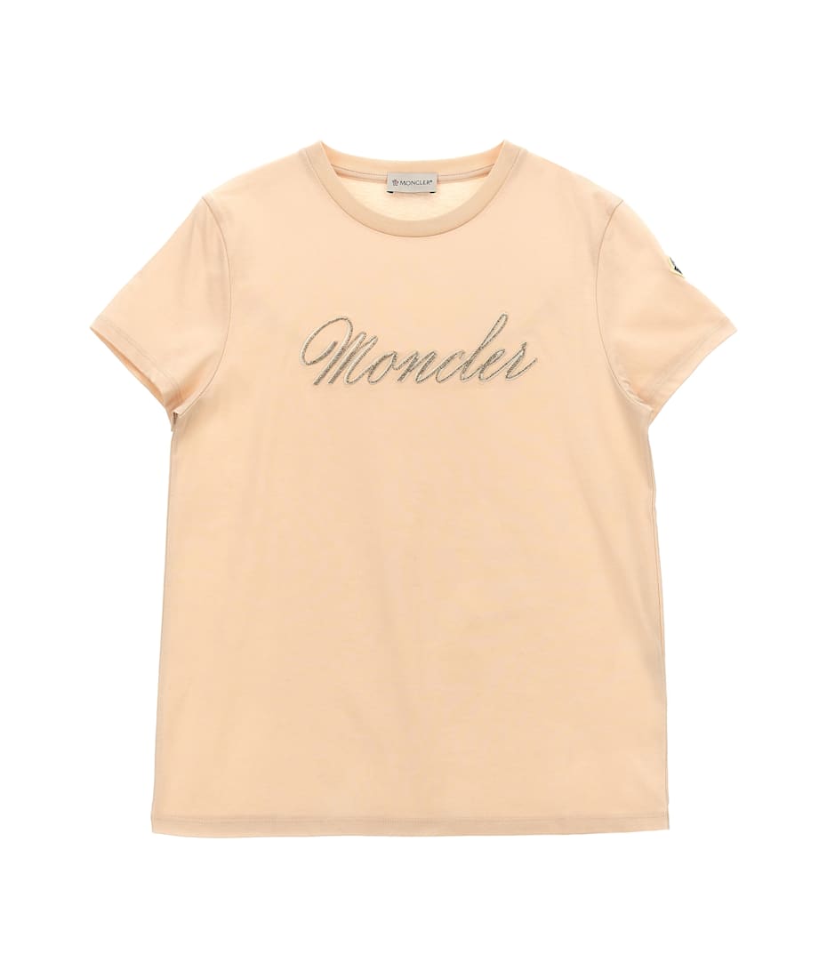 【送料&関税込】Moncler Logo Embroidery T-shirt Moncler Logo Embroidery T-shirt | italist