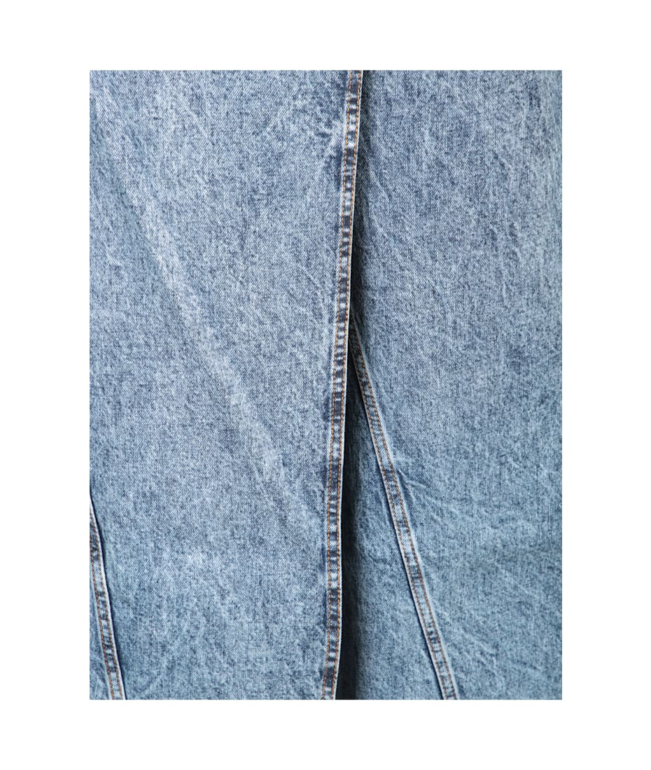 【送料&関税込】Alaia Washed Denim Skirt Alaia Washed Denim Skirt | italist