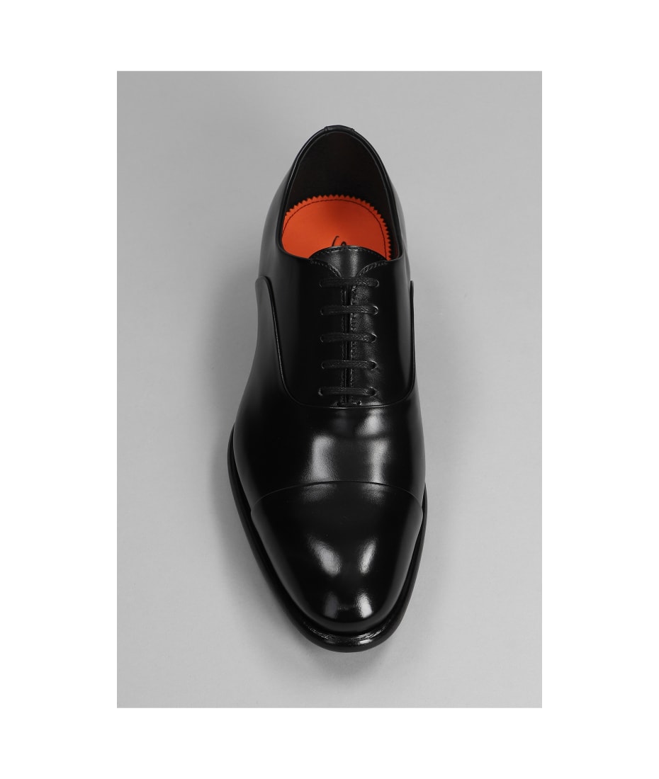 ローファー・オックスフォード SANTONI Women Laced up Shoes WUYA58458TISNPYLN01 Black uploading-1428193.jpg