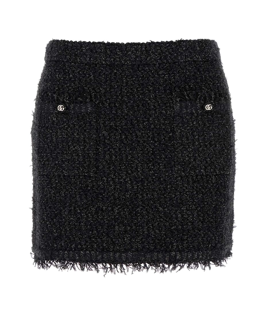 ミニスカート GUCCI Black Viscose Blend Mini Skirt Gucci Black Viscose Blend Mini Skirt | italist