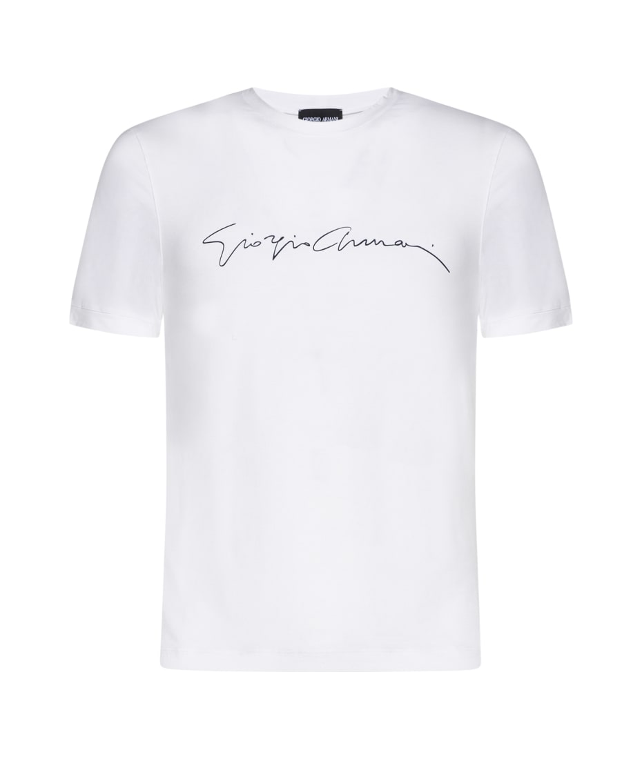 Giorgio Armani Logo Viscose T-shirt | italist
