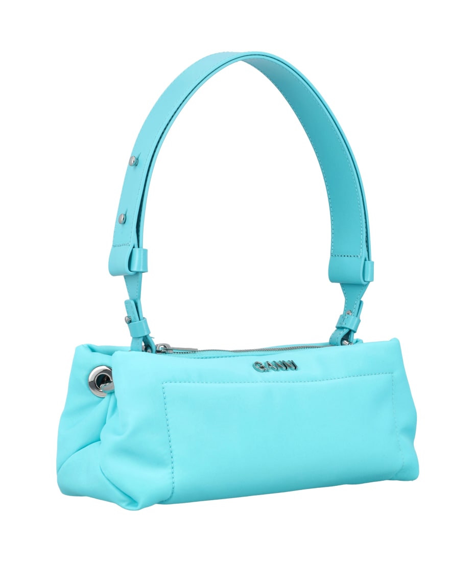 GANNI Pillow Baguette bag バッグ GANNI Pillow Baguette Bag - Beige | Garmentory