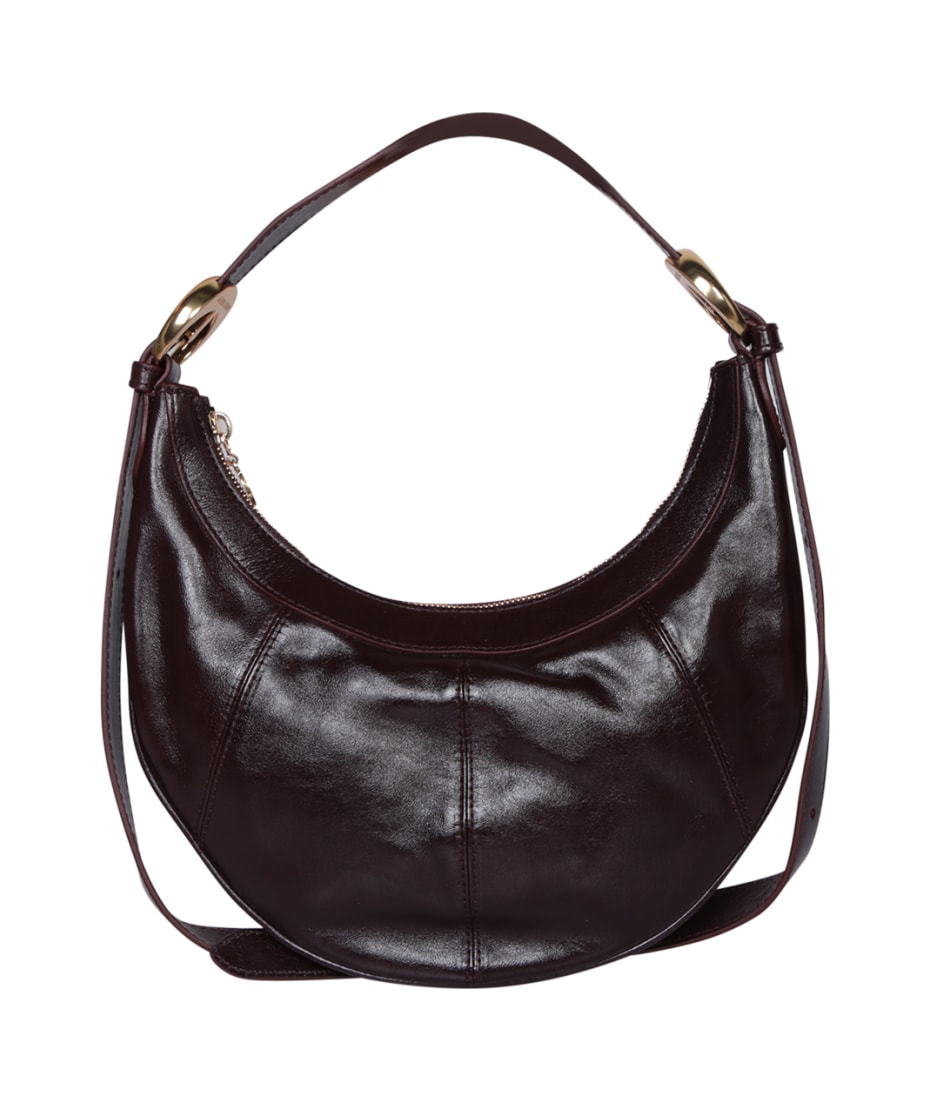 ★Marine Serre★ レザー ショルダーバッグ ムーンロゴ 送関込 Marine Serre Soft Moon Cross Body Bag | italist