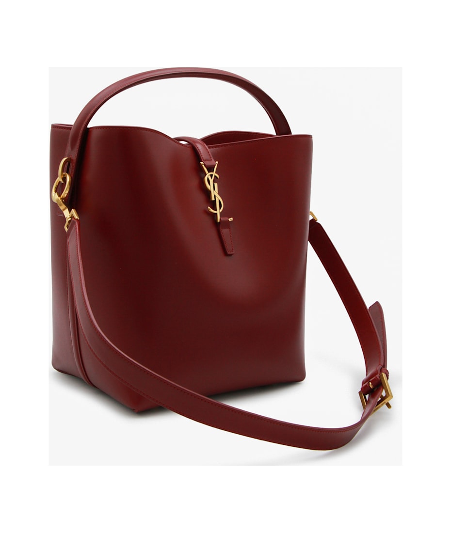 Saint Laurent Red Leather Le 37 Satchel | italist