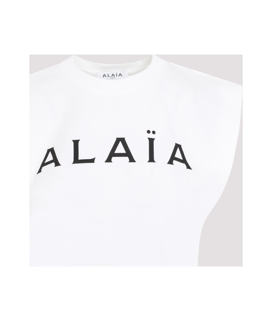 Alaia Alaïa Logo Cotton T-shirt | italist