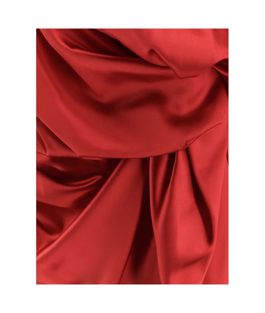 Dries Van Noten Dalant Silk Dress With Lateral Knot