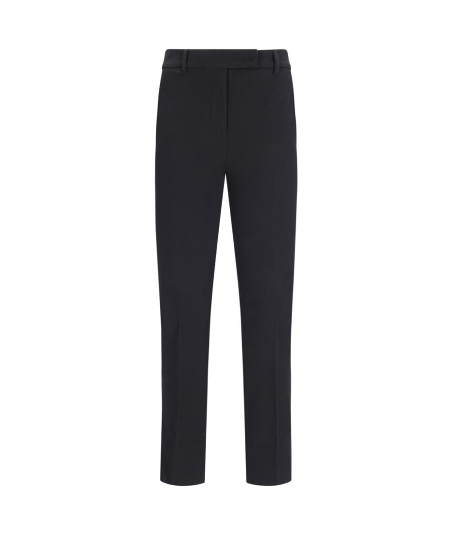 パンツ INCOTEX Women Straight Pants 173868D6584 990 BLACK Incotex Straight Pants | italist