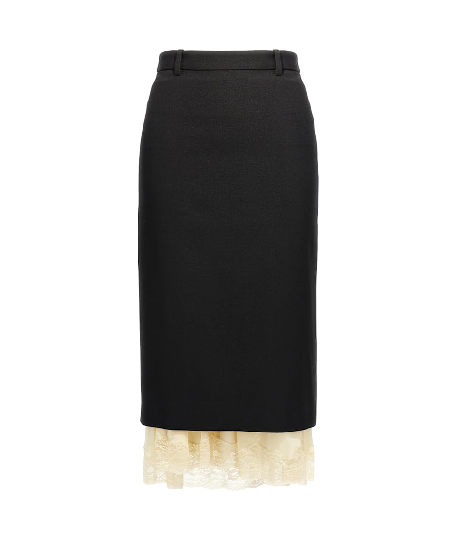 【関税込み】balenciaga SARTORIALE LINGERIE' SKIRT Balenciaga 'sartoriale Lingerie' Skirt | italist