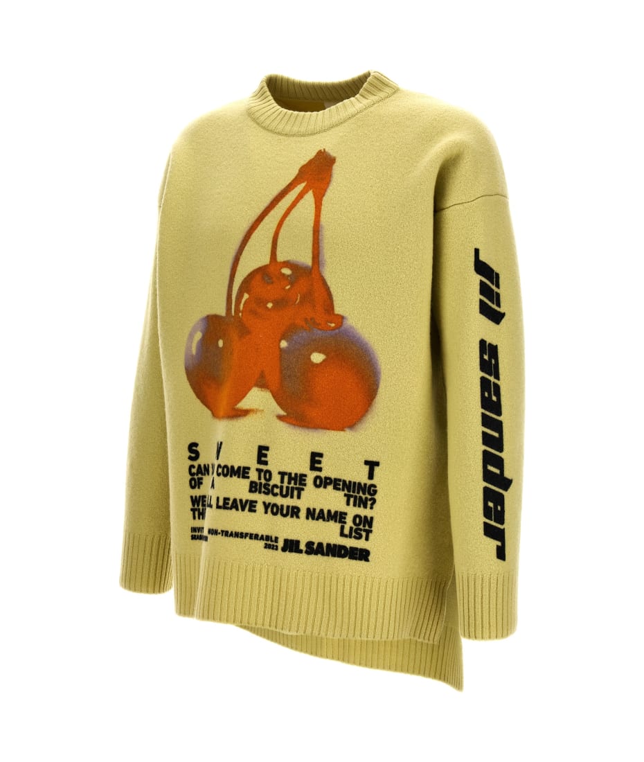 【送料&関税込】Jil Sander fashion Show Invitation Sweater Jil Sander 'fashion Show Invitation' Sweater | italist