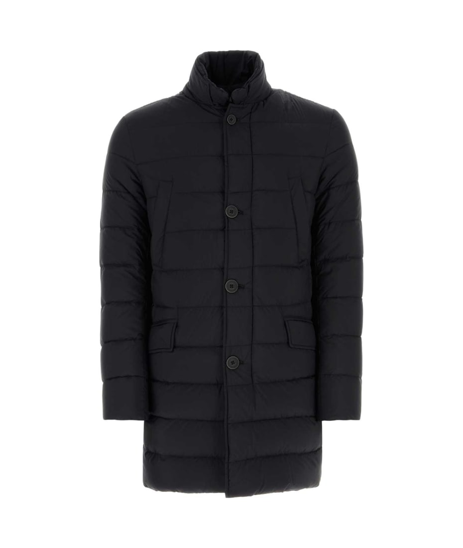 Herno Black Nylon Padded Jacket | italist